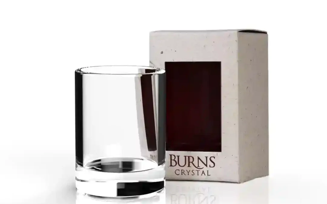 Burns Round Dram Glass