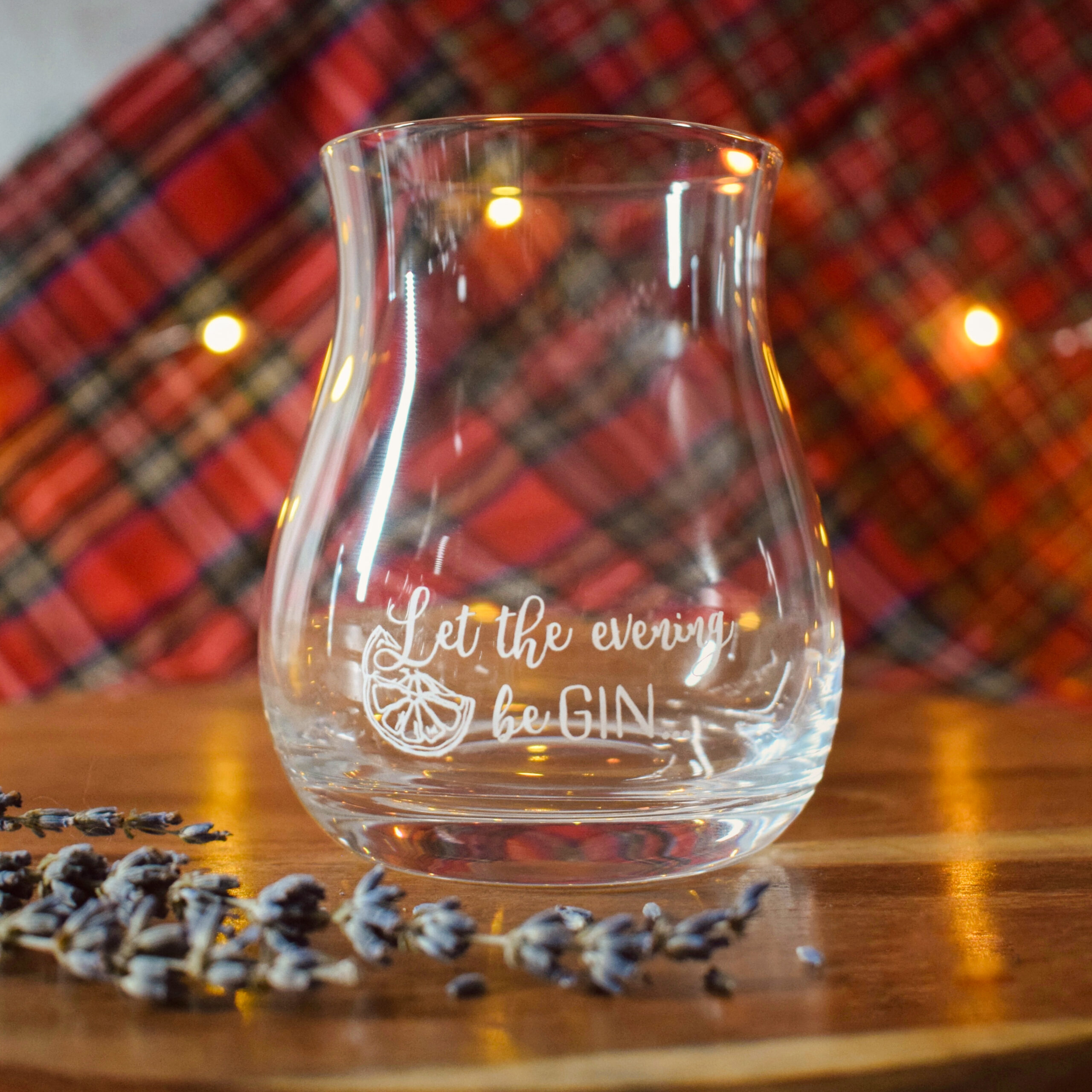 Burns Collins Tot Glass with Clan Engraving Scottish gift